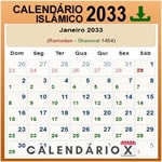 Calendário Islâmico 2033